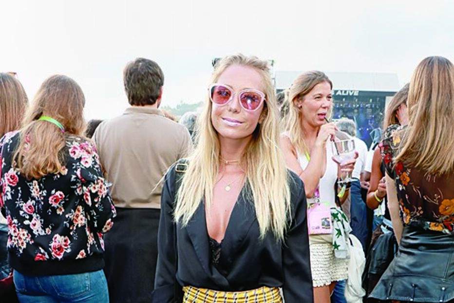 Sofia Arruda no festival Nos Alive