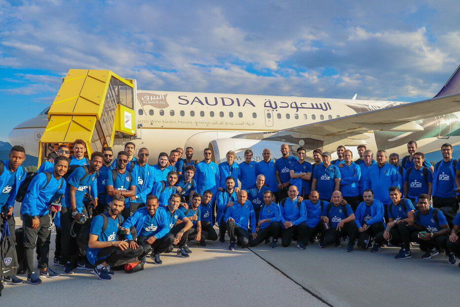 Jesus em estágio com o Al Hilal