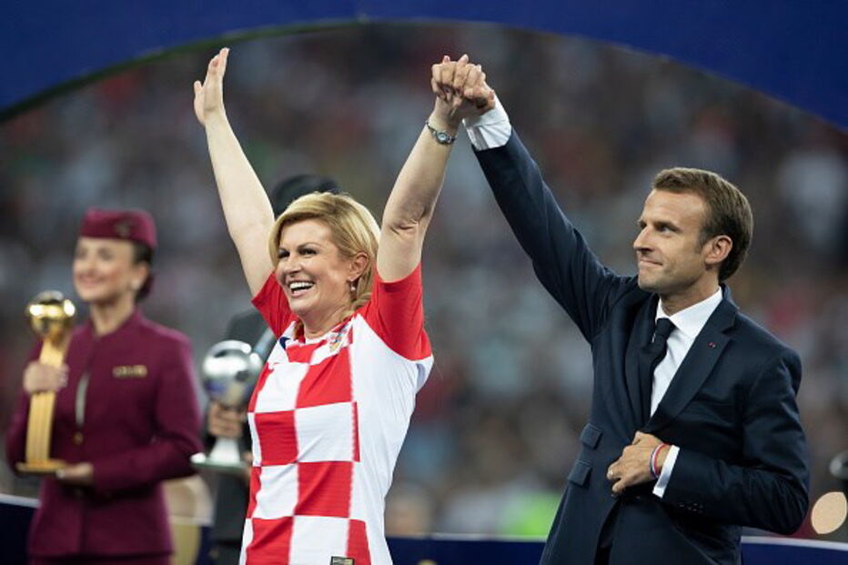 Presidente croata encantou o mundo na final do Mundial 2018