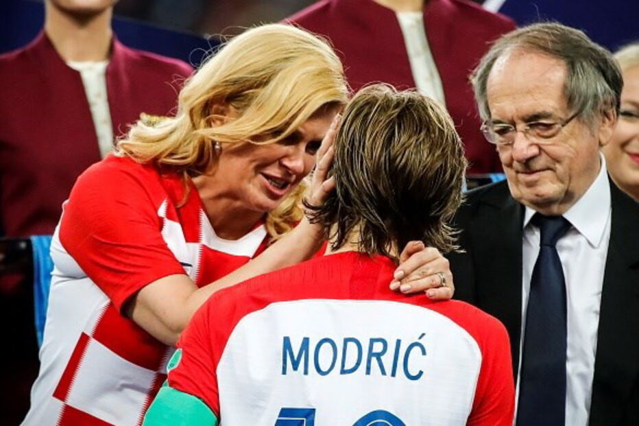 Presidente croata encantou o mundo na final do Mundial 2018