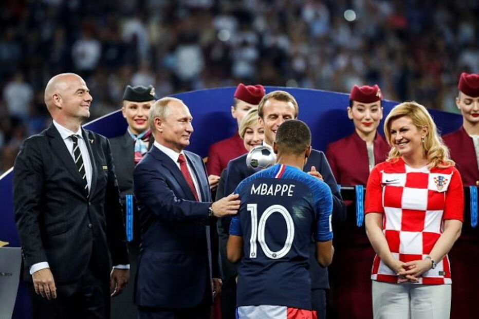 Presidente croata encantou o mundo na final do Mundial 2018