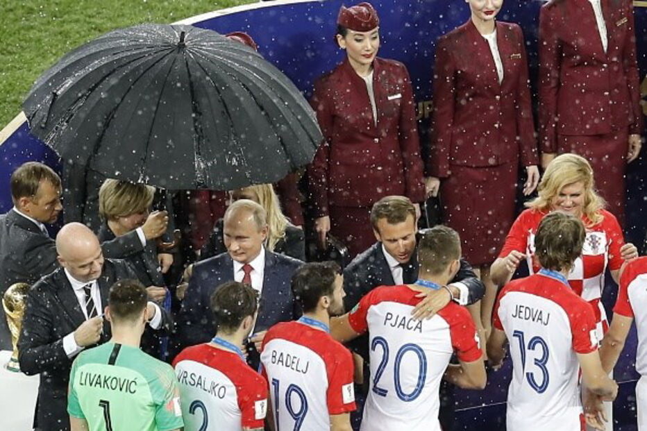 Presidente croata encantou o mundo na final do Mundial 2018