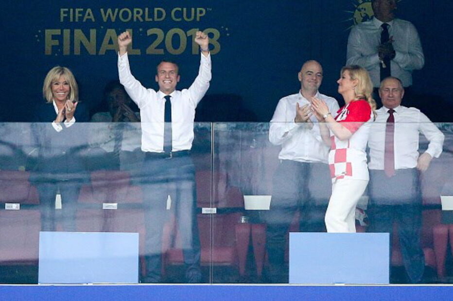 Presidente croata encantou o mundo na final do Mundial 2018