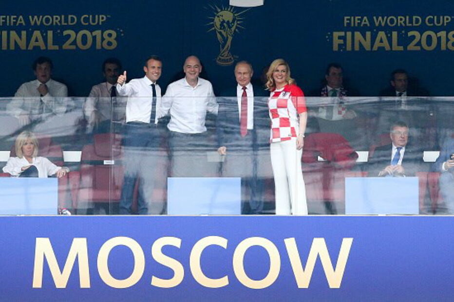 Presidente croata encantou o mundo na final do Mundial 2018