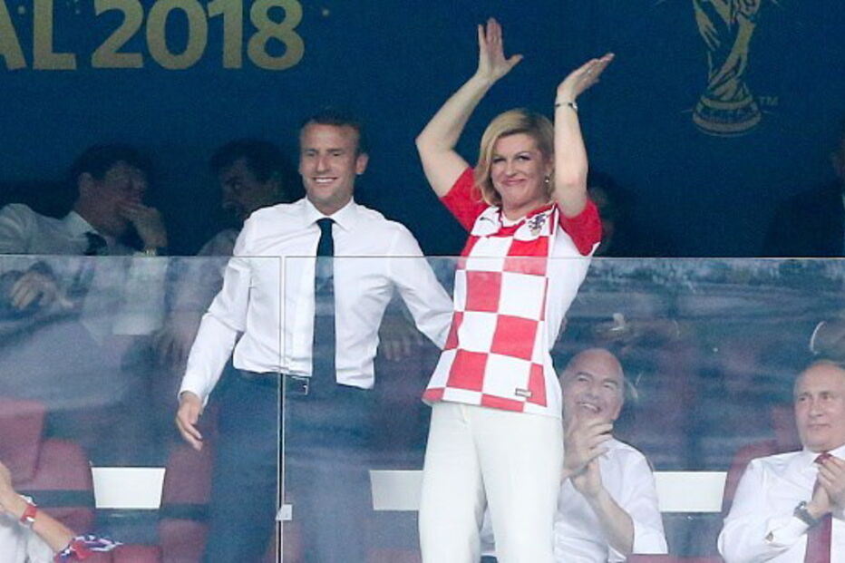 Presidente croata encantou o mundo na final do Mundial 2018