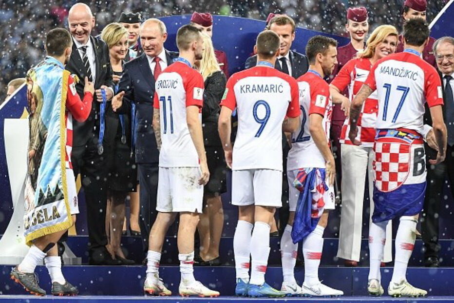 Presidente croata encantou o mundo na final do Mundial 2018