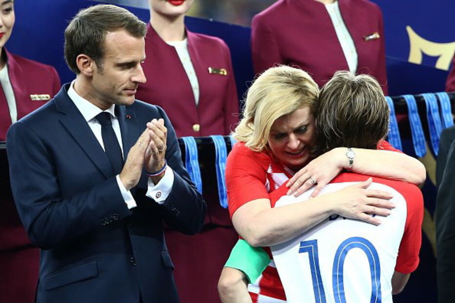 Presidente croata encantou o mundo na final do Mundial 2018
