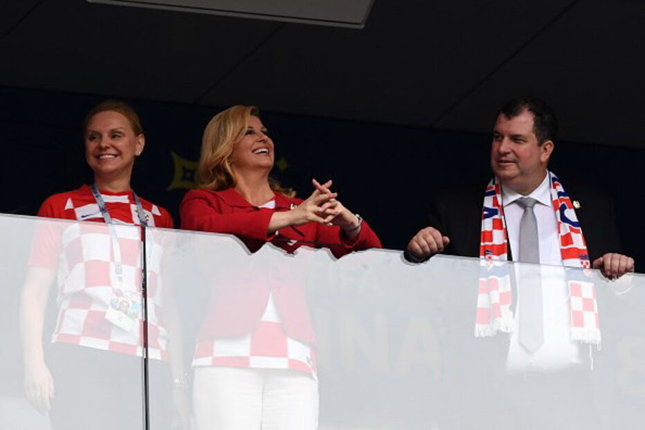 Presidente croata encantou o mundo na final do Mundial 2018