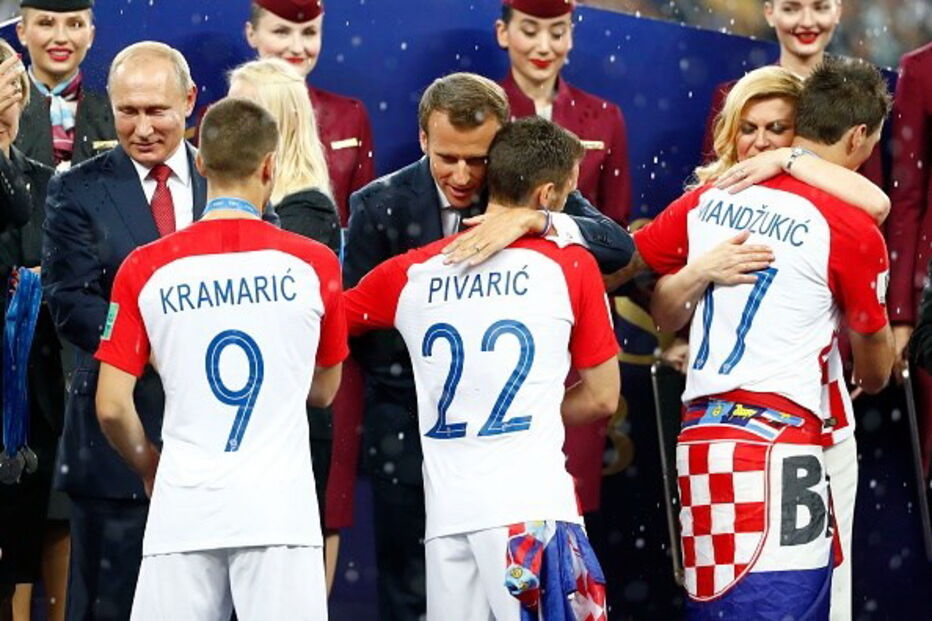 Presidente croata encantou o mundo na final do Mundial 2018