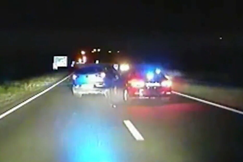 Imagens da perseguição 