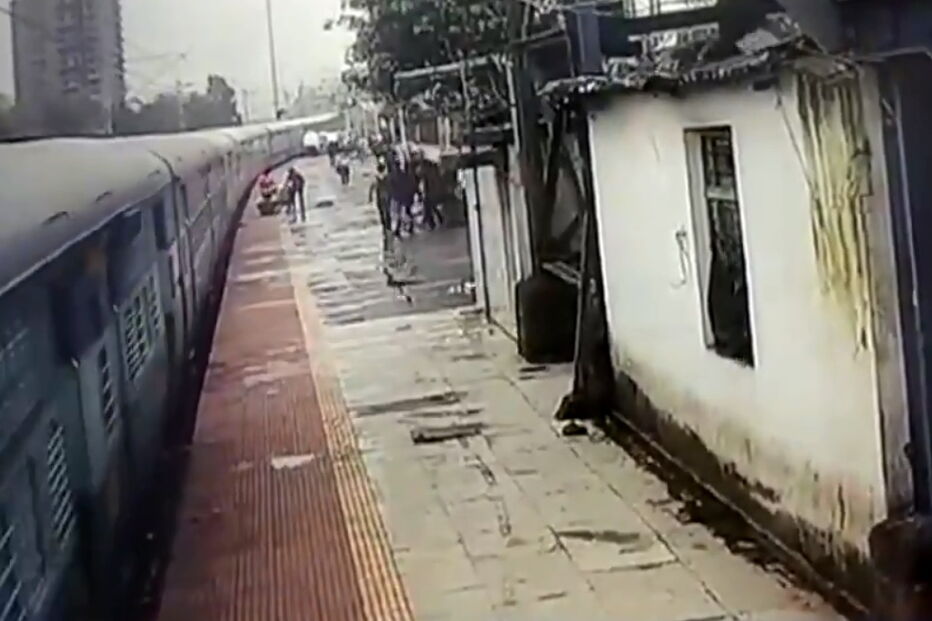 Imagens das câmaras de videovigilância