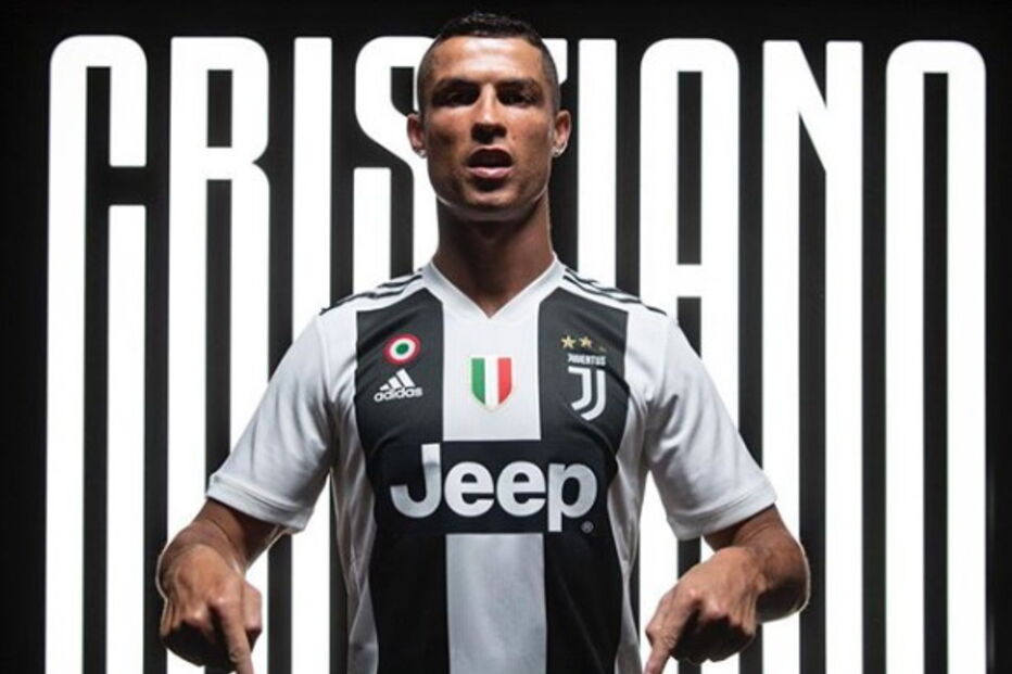 Cristiano Ronaldo já veste as cores da Juventus