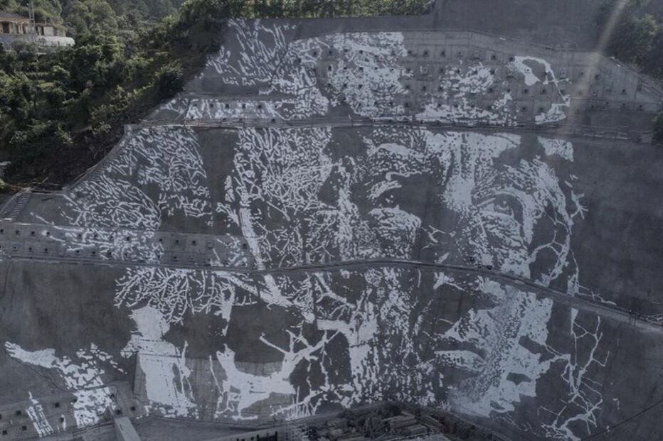 Imagens da gigantesca obra na Barragem da Caniçada