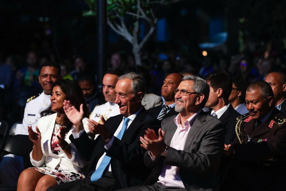 Marcelo Rebelo de Sousa em Cabo Verde