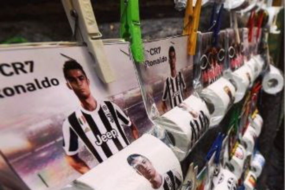 Papel higiénico de Ronaldo