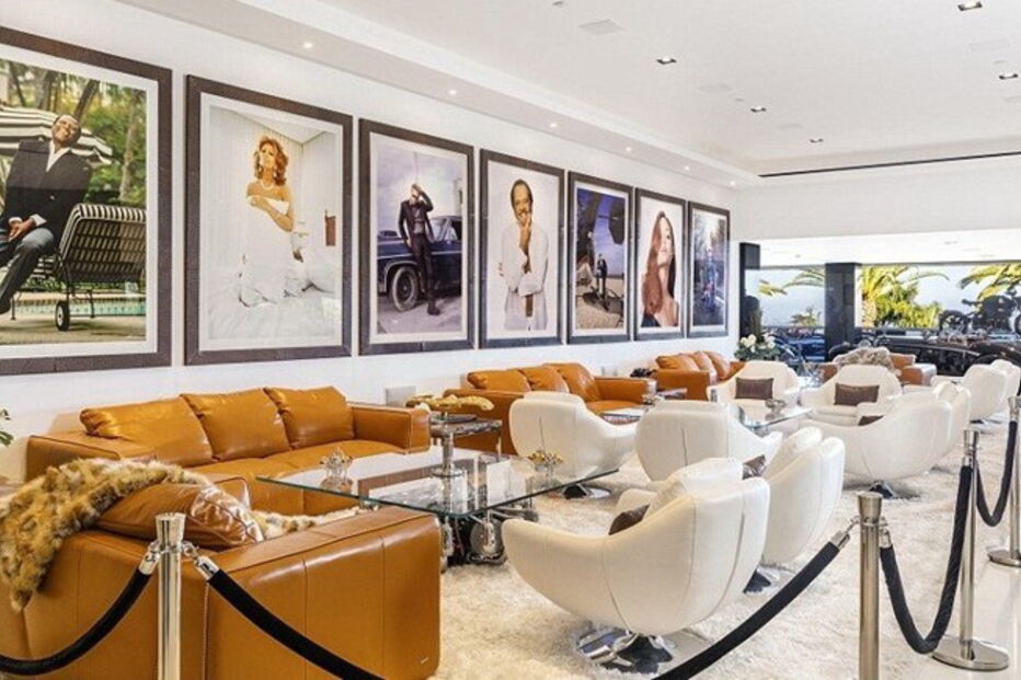 Imagens da Mansão em Los Angeles