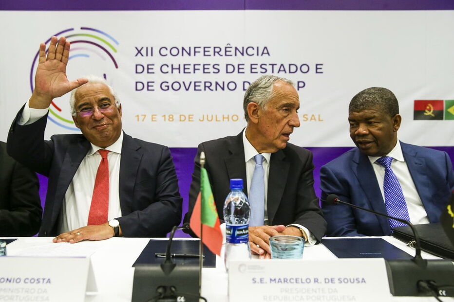 António Costa na Cimeira CPLP, em Cabo Verde