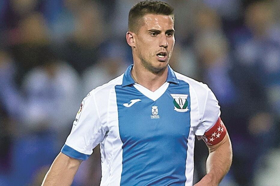Gabriel  é o capitão do Leganés, da Liga espanhola 