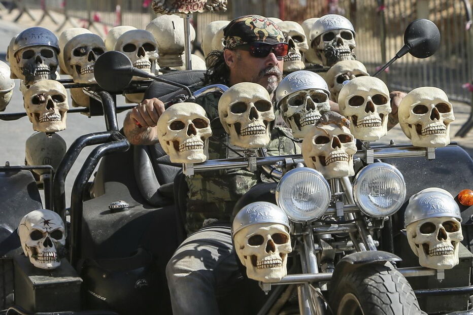 Concentração motard em Faro