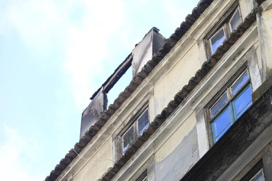 Incêndio na Baixa de Lisboa