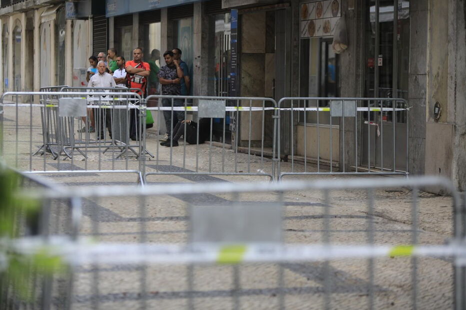 Incêndio na Baixa de Lisboa