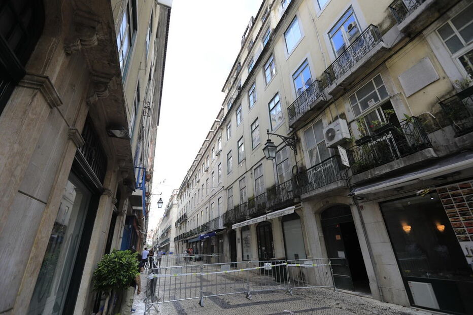 Incêndio na Baixa de Lisboa