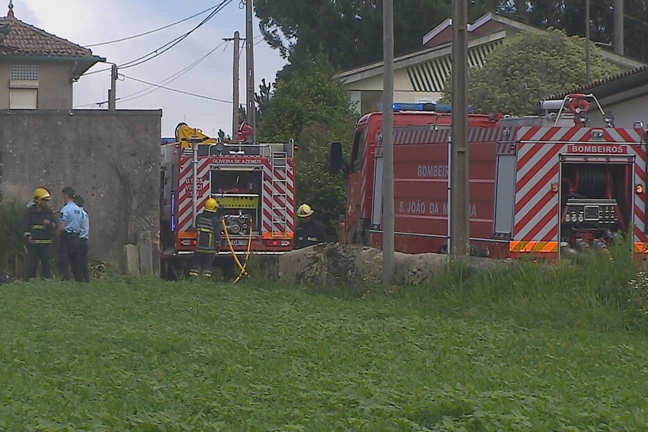 Incêndio em Oliveira de Azeméis