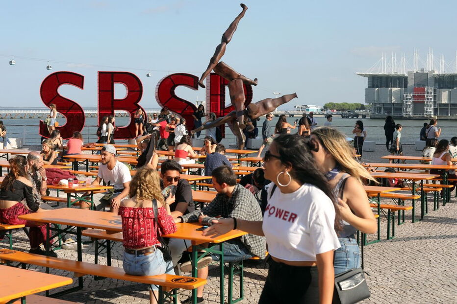 O recinto do Festival Super Bock Super Rock de 2018