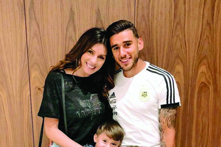 Salvio com a mulher e os dois filhos