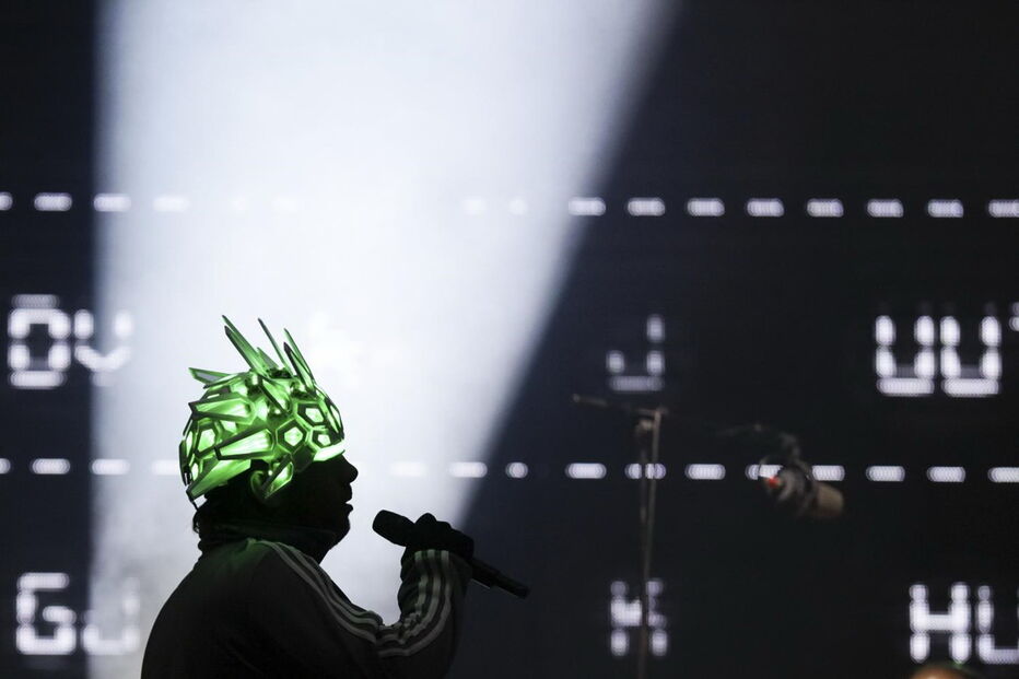 Jamiroquai no fetival Marés Vivas