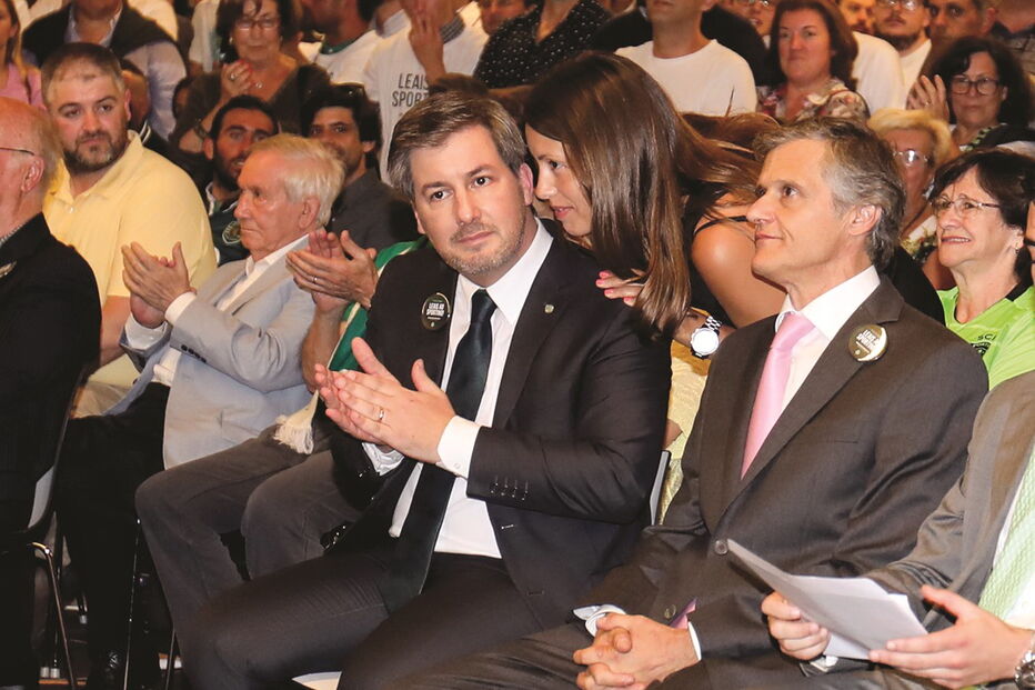 Joana Ornelas novamente ao lado de Bruno de Carvalho