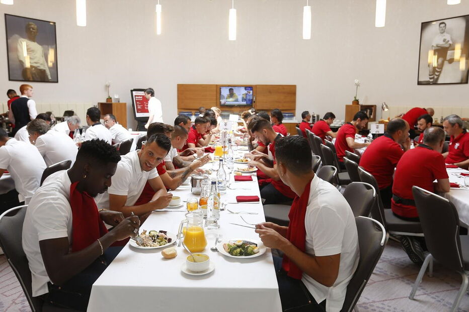 Benfica no St. George's Park
