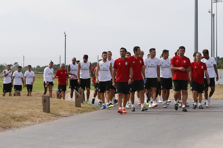 Benfica no St. George's Park