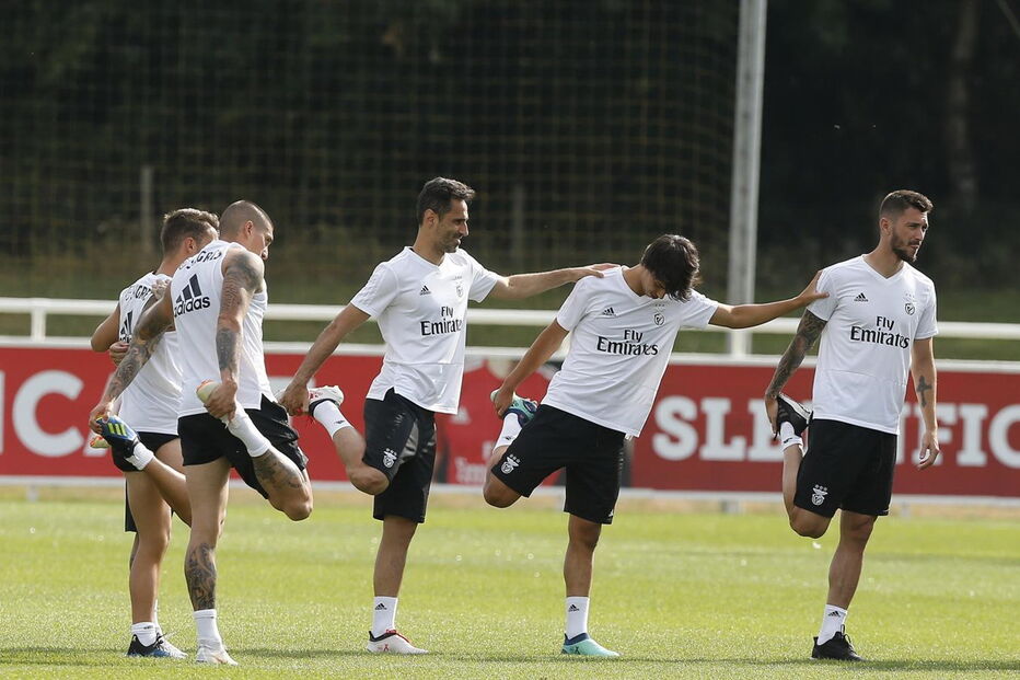 Benfica no St. George's Park