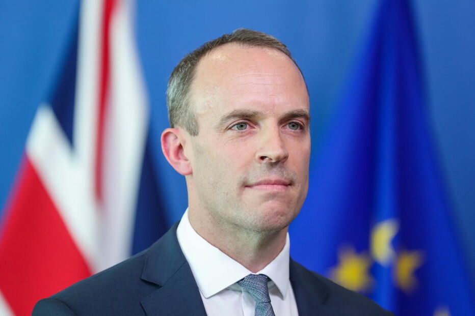 Dominic Raab, ministro britânico para o Brexit