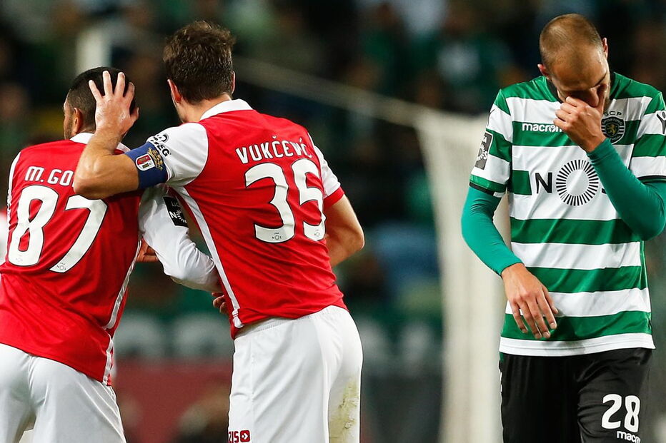 Bas Dost em jogo do Sporting