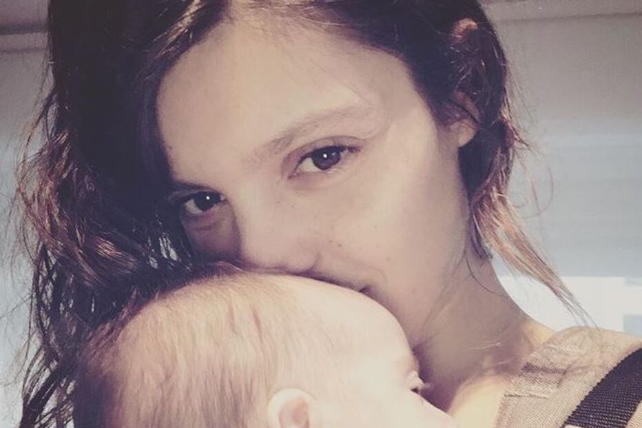 Andreia Rodrigues mostra a filha Alice