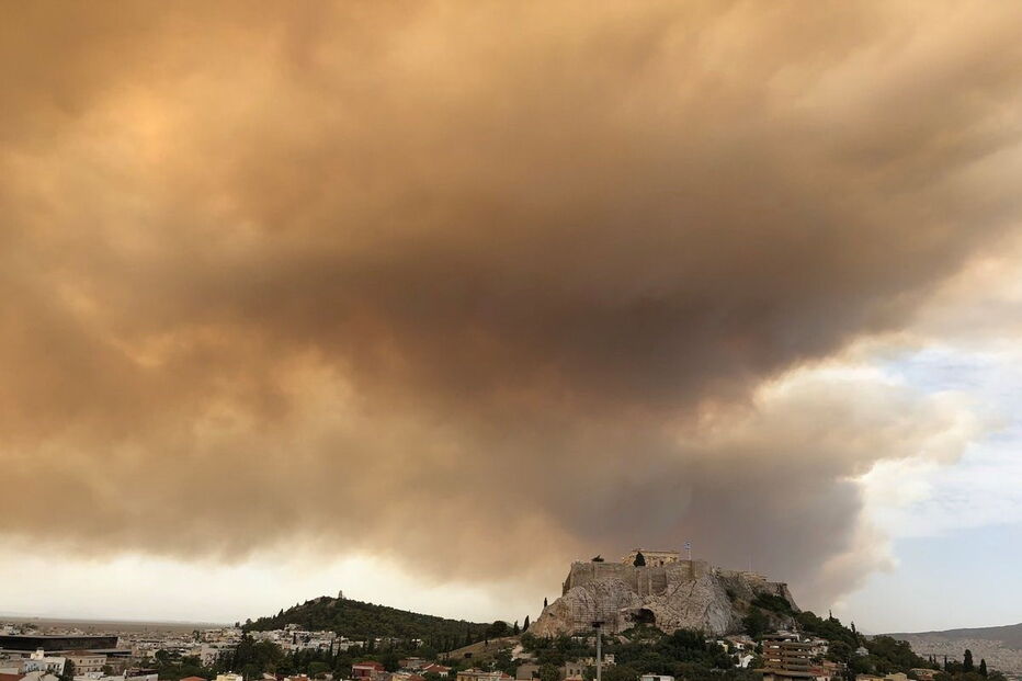 Incêndio Grécia