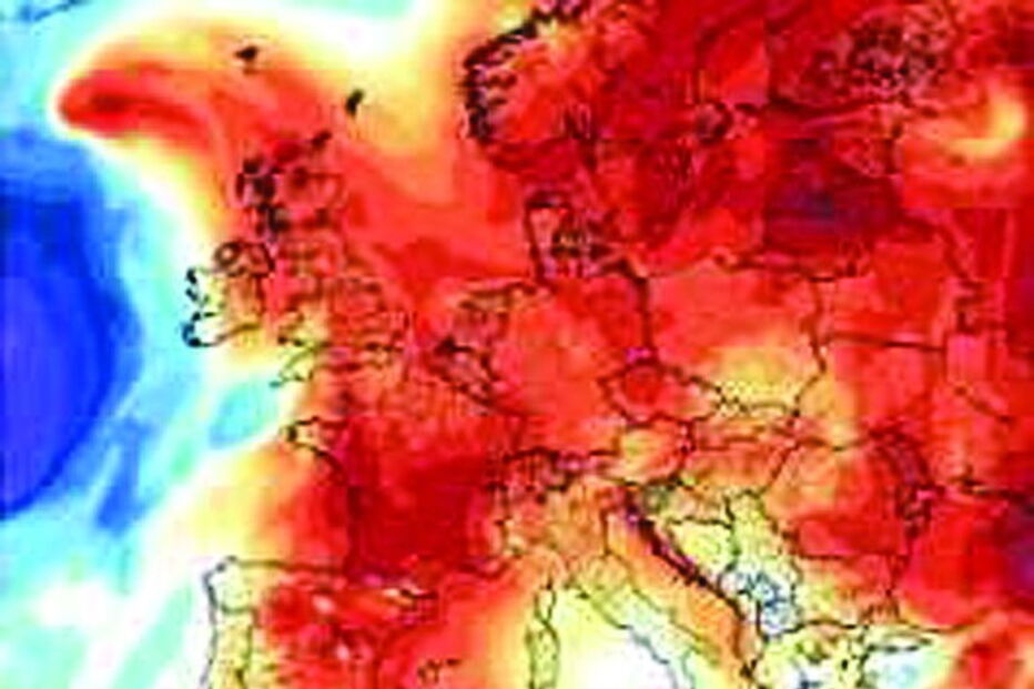 Calor intenso na Europa