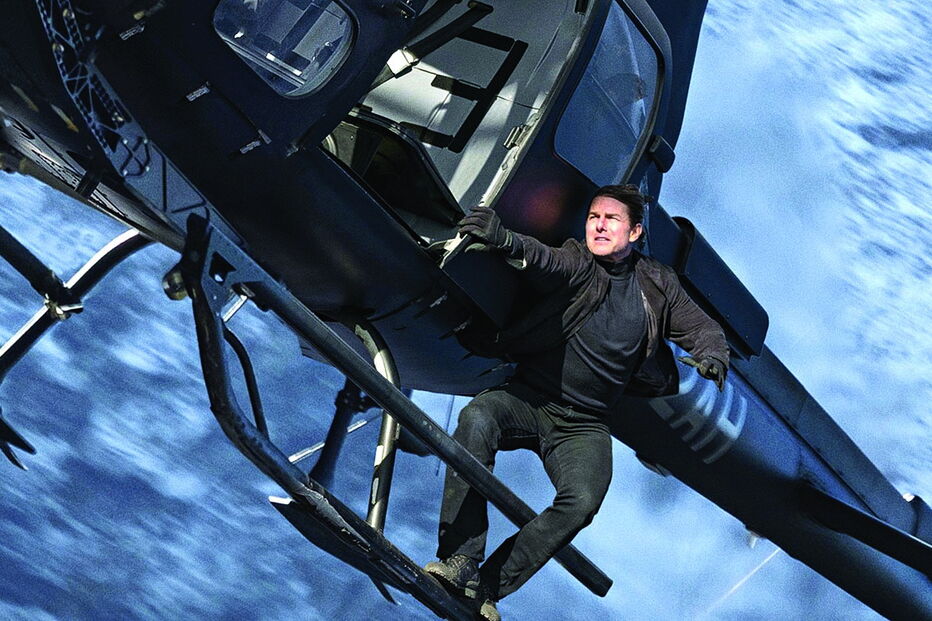Tom Cruise no filme Missão Impossível