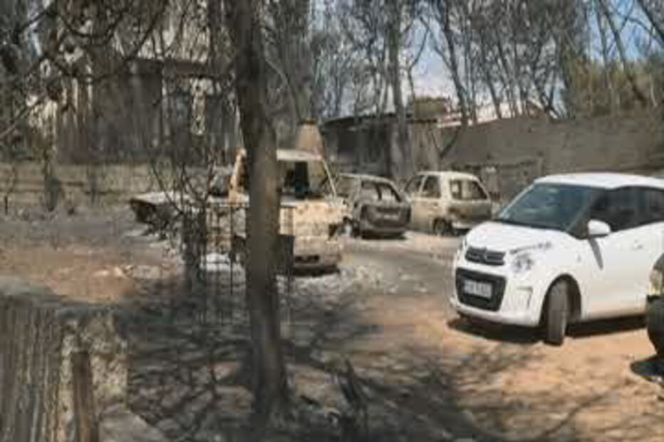 Incêndio, Grécia, Mati