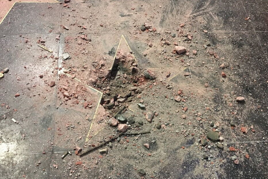 Estrela de Donald Trump foi vandalizada na Walk of Fame em Hollywood