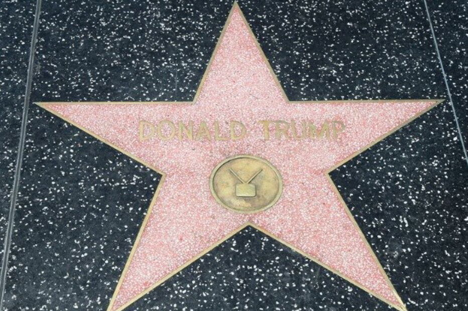Estrela de Donald Trump foi vandalizada na Walk of Fame em Hollywood
