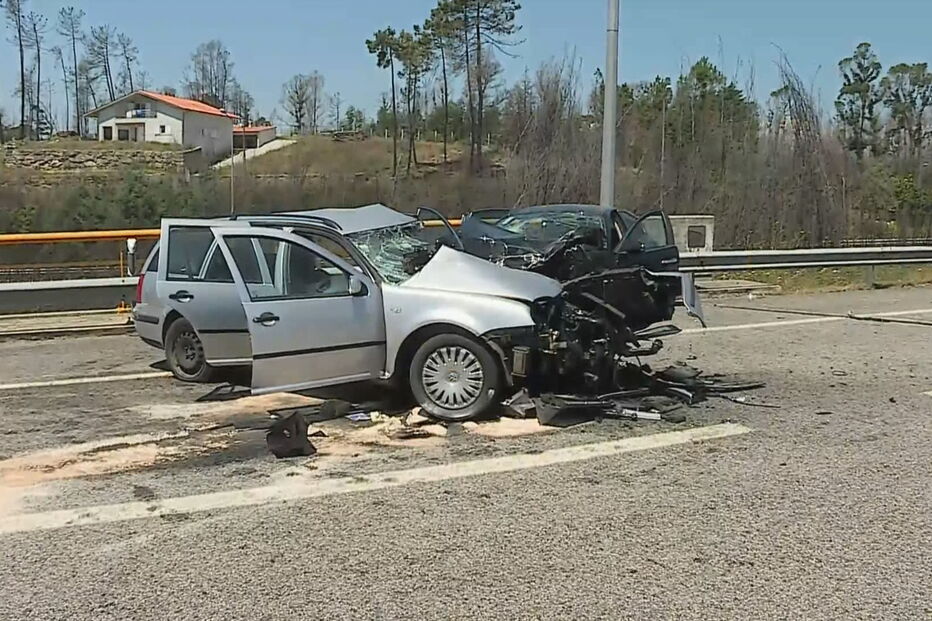 IP3, colisão, Santa Comba Dão, acidentes