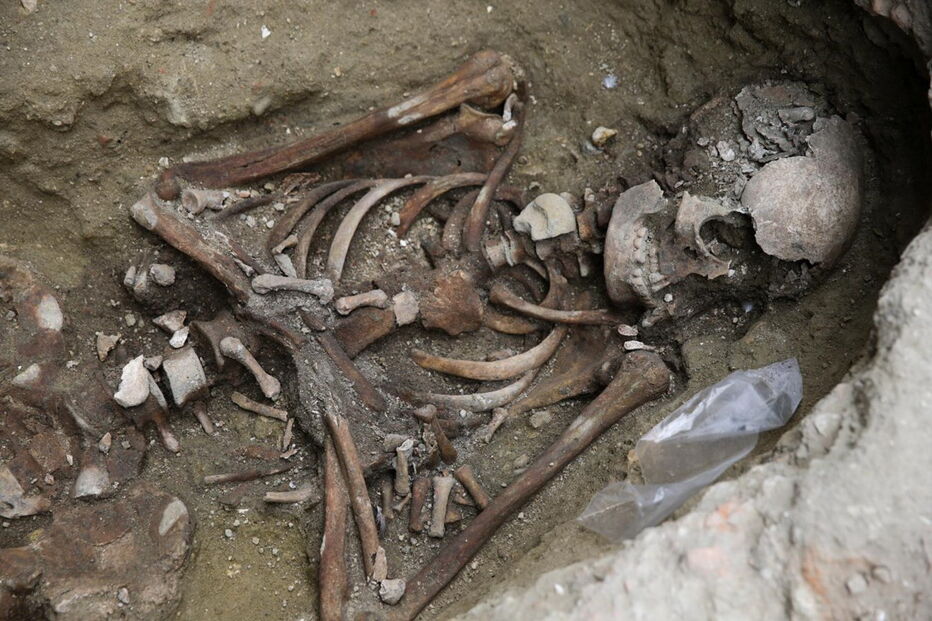 Cemitério medieval em Lisboa