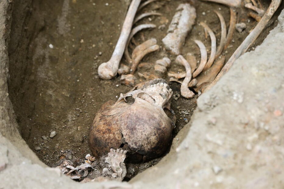 Cemitério medieval em Lisboa