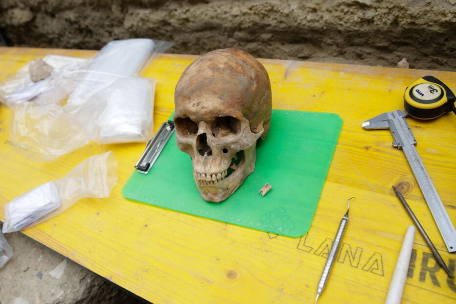 Cemitério medieval em Lisboa