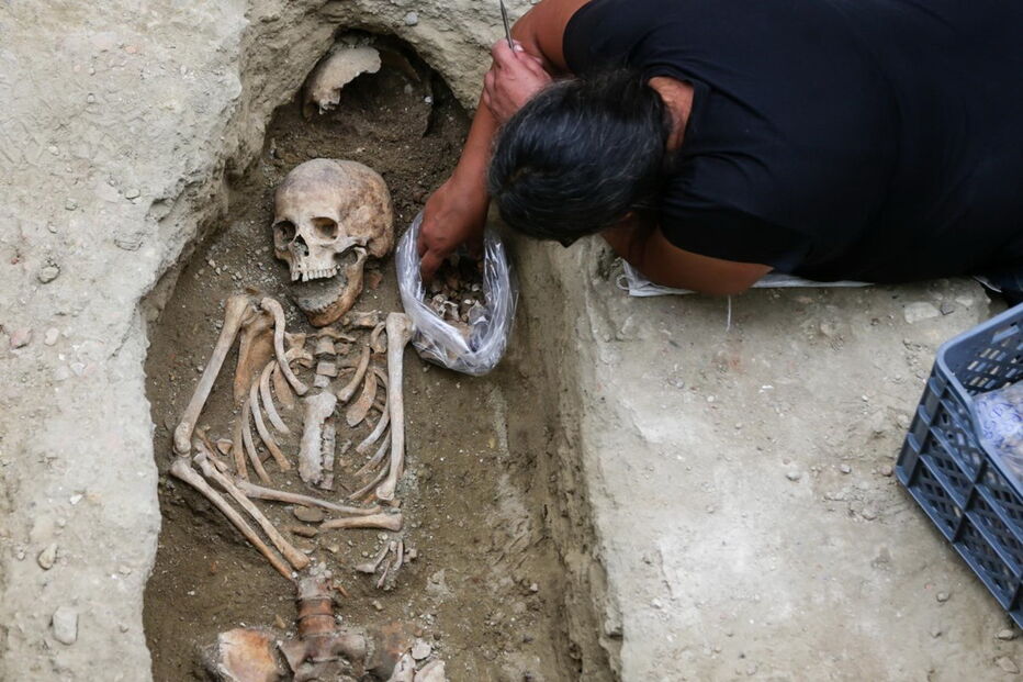 Cemitério medieval em Lisboa