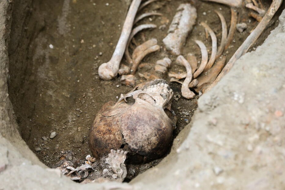 Cemitério medieval em Lisboa