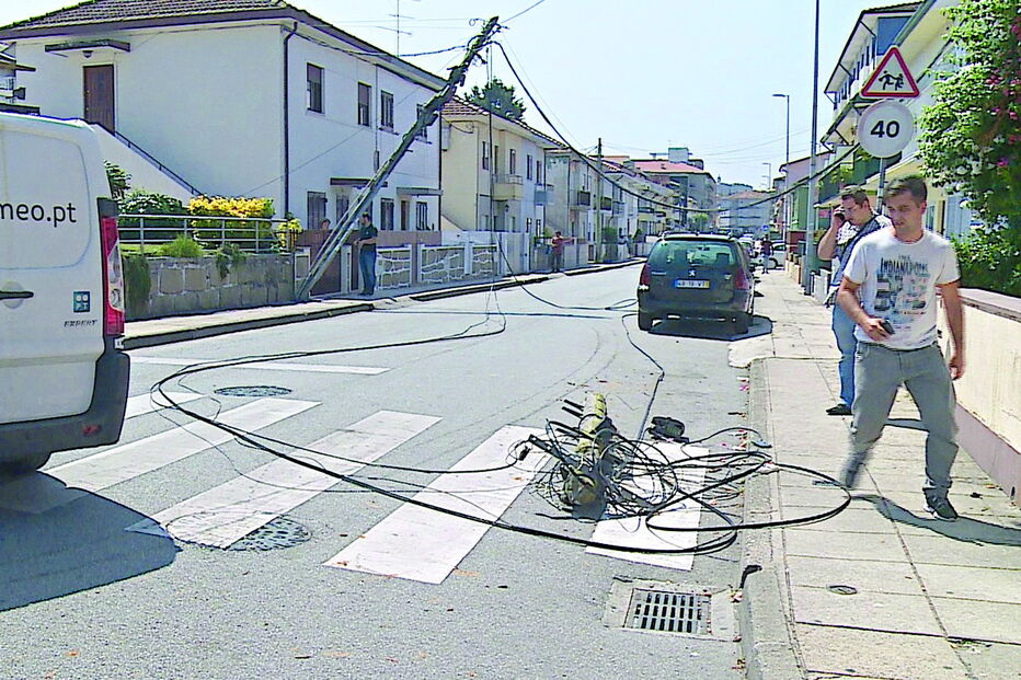 Fuga de gás em Ermesinde	